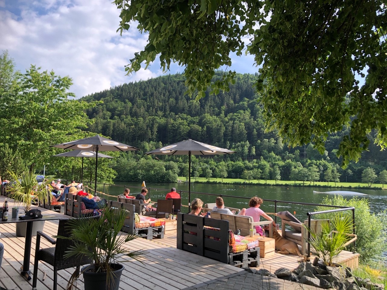 Relaxen aan de Hillbachsee